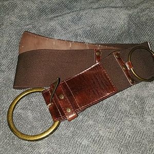 Chunky fashion belt